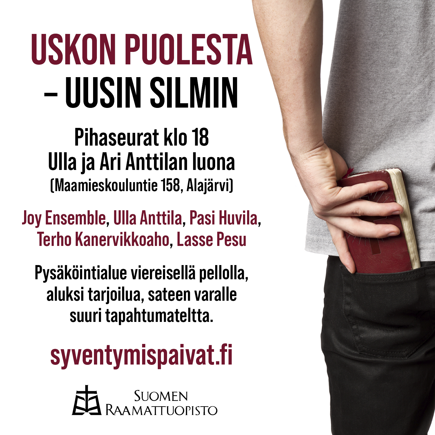 Uskon puolesta - Uusin Silmin -mainos